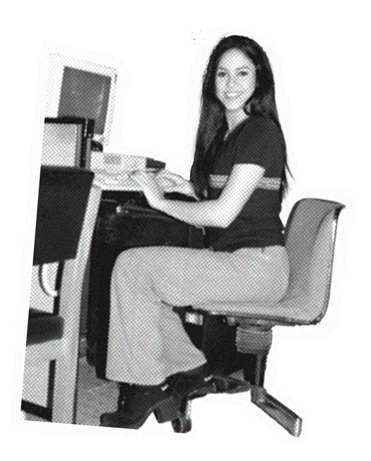 Sticker Shakira en computadora